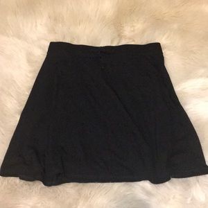 Old Navy Black knit skirt. A Line size Large